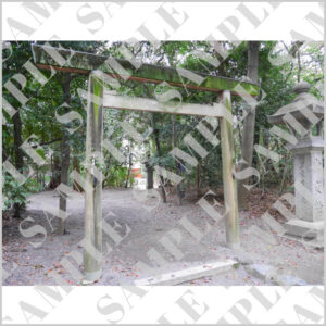 楠御前社の伊勢鳥居